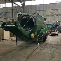 Kompost-Trommelsiebmaschine